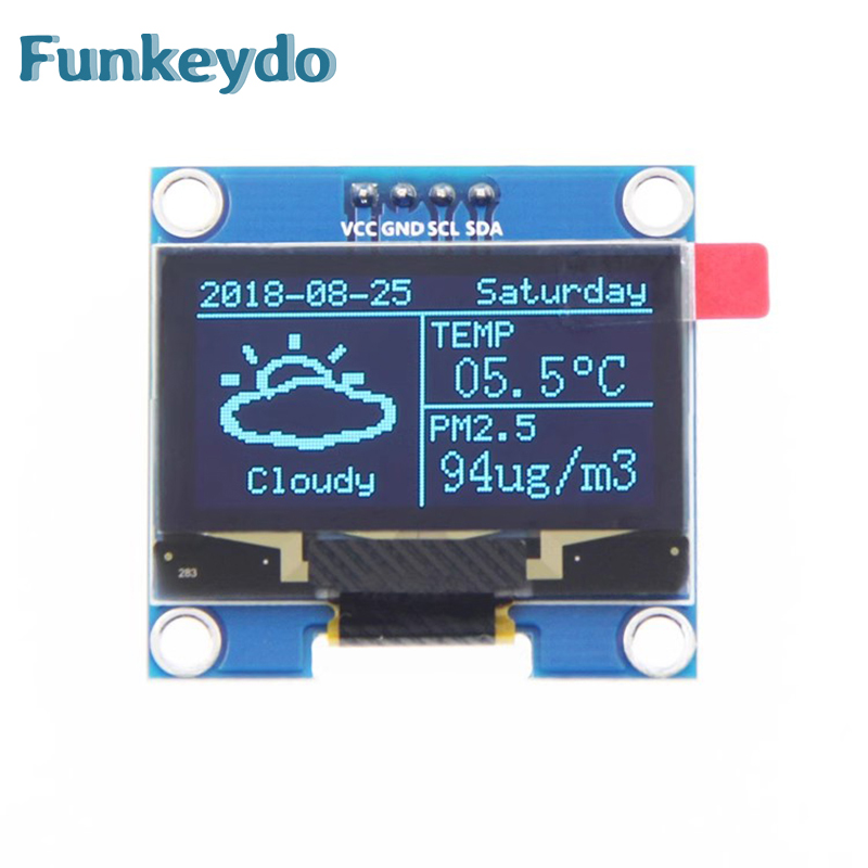 Ssd1306 - 1.3 İnç OLED Ekran Modülü 1.3