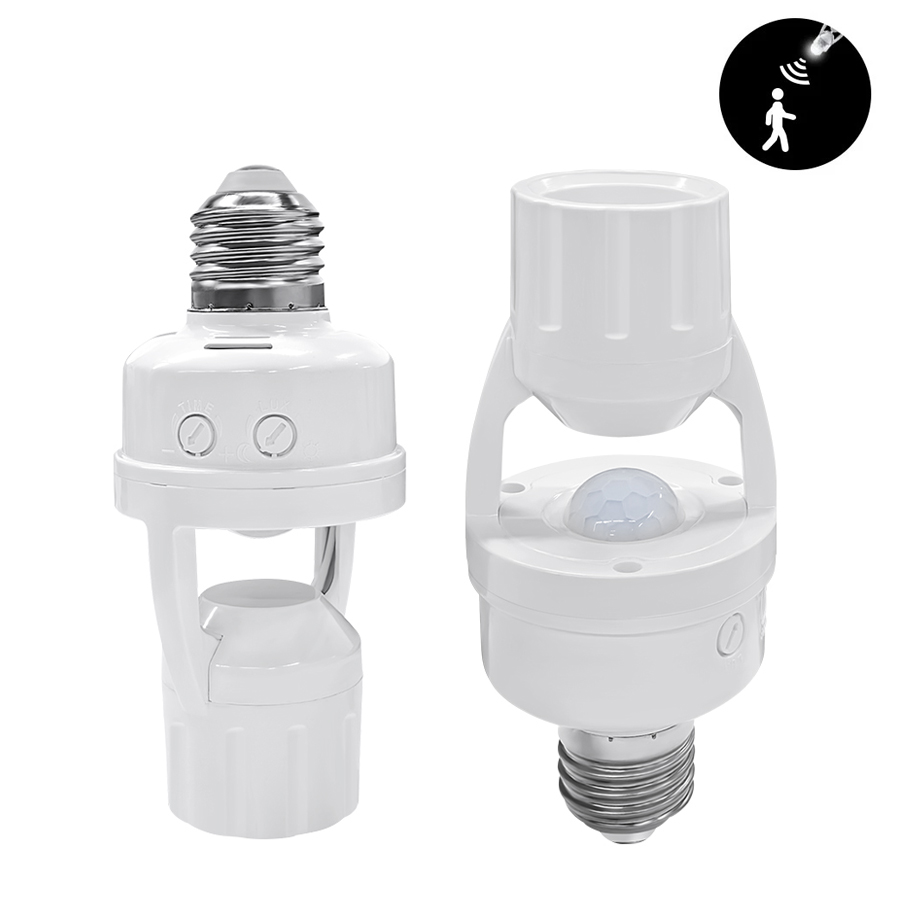 Pir Motion Sensor - PIR Hareket Sensörü E27 Ampul Soket