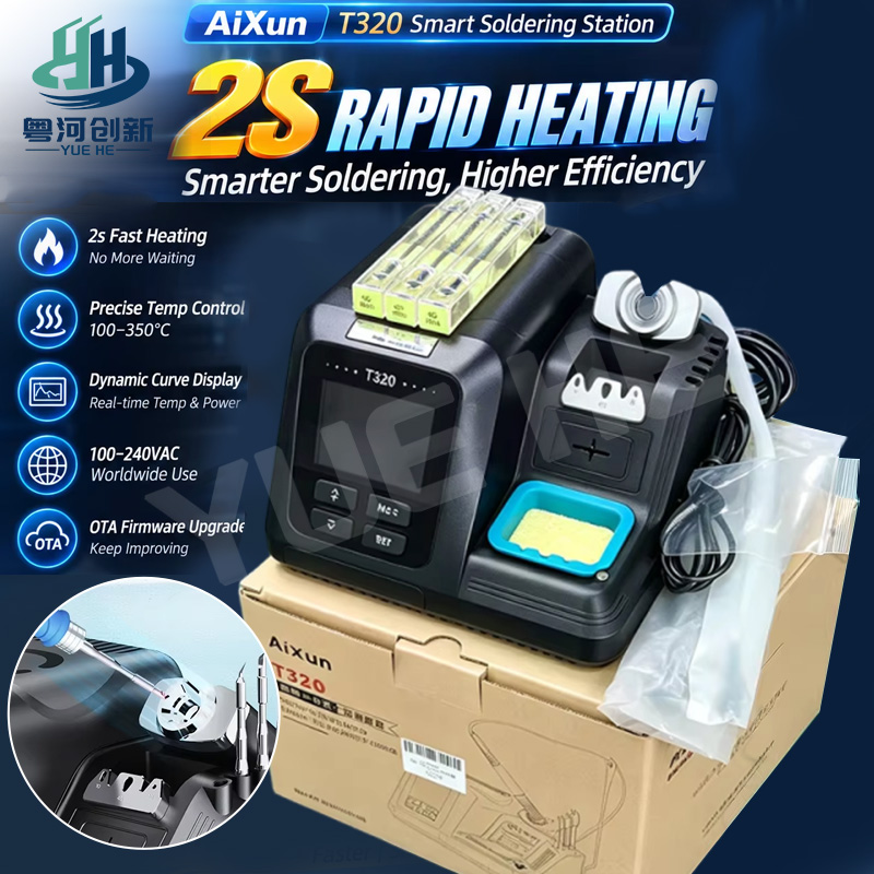 Soldering Iron Temperature Probe - AiXun T320 Akıllı Lehimleme İstasyonu 200W