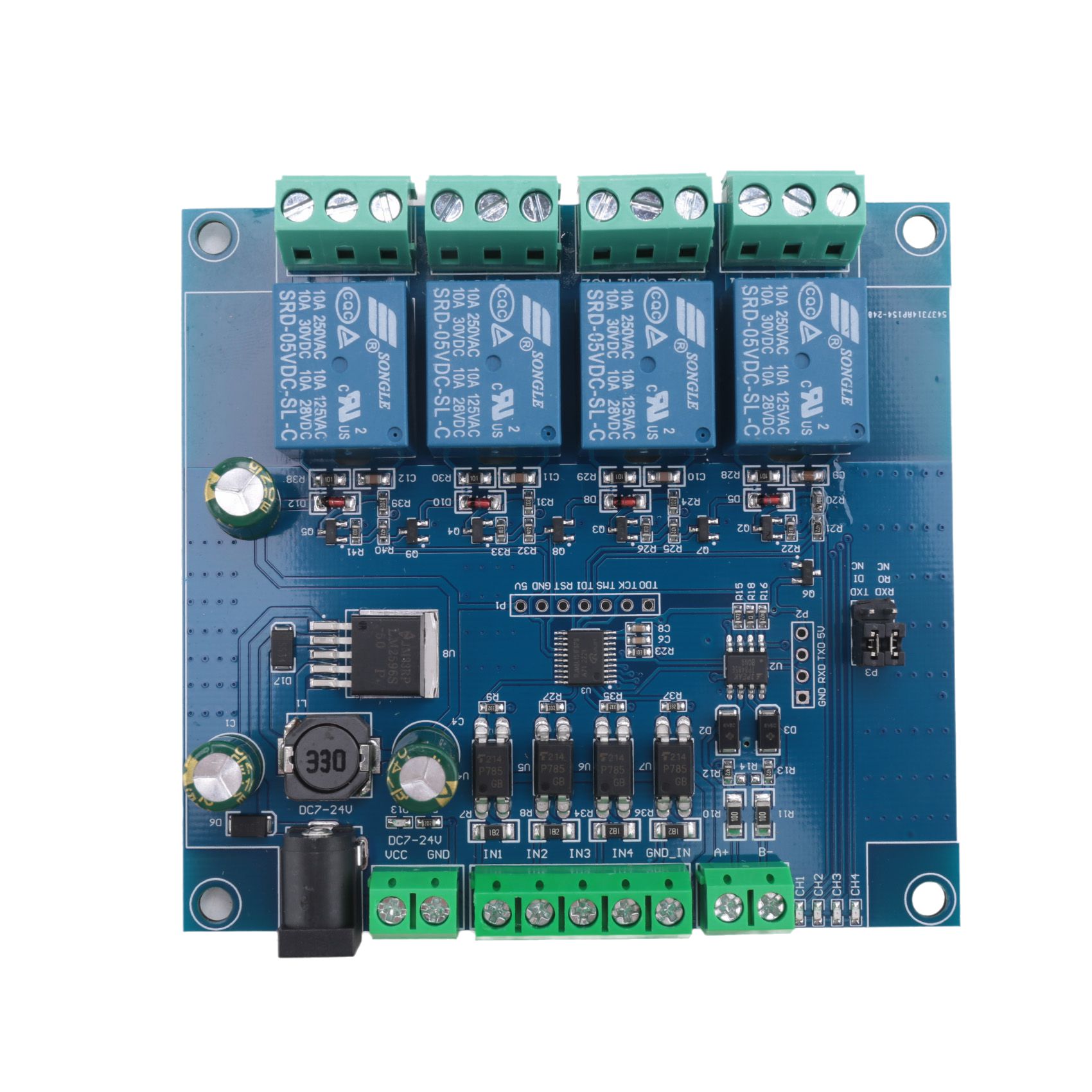 【A03R~】 Modbus Rtu 4 Kanal Röl - Relay Module 4 Channel incelemesi ve fiyatı