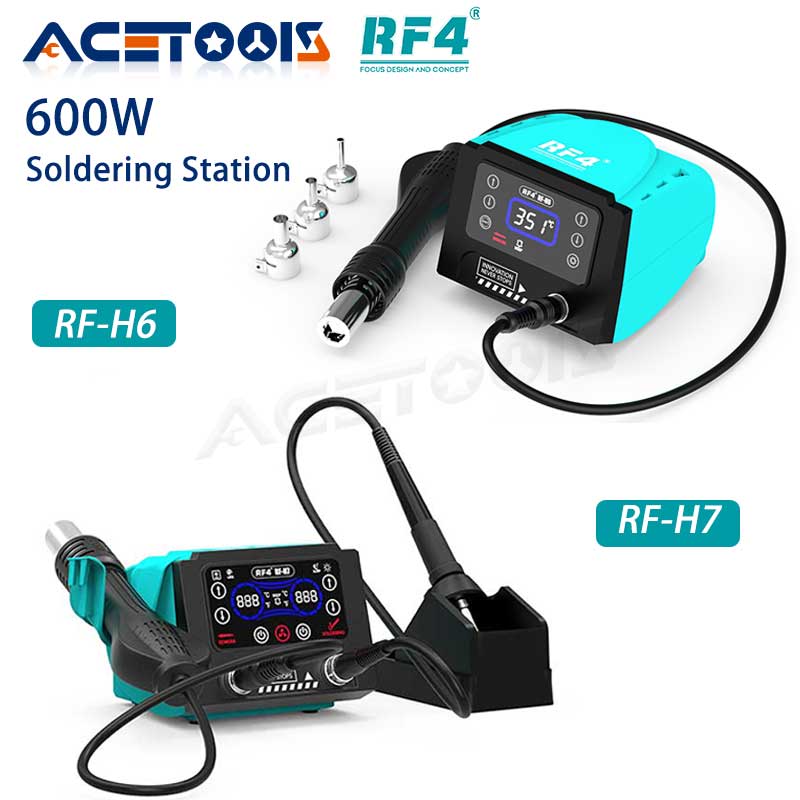 RF4 RF-H7 çift istasyonu lehim - Soldering Iron Temperature Probe incelemesi ve fiyatı