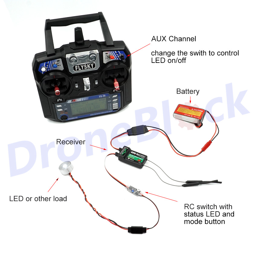 Çok modlu RC Uzaktan Elektroni - Relay Module 1 Channel incelemesi ve fiyatı