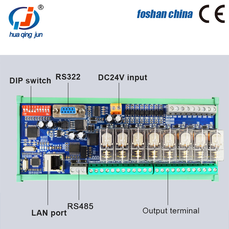 Huaqingjun 8 Kanallı RS485 Eth - Relay Module 4 Channel incelemesi ve fiyatı