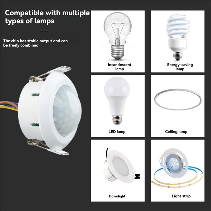 ABZL AC85-265V PIR Hareket Sen - Pir Motion Sensor incelemesi ve fiyatı