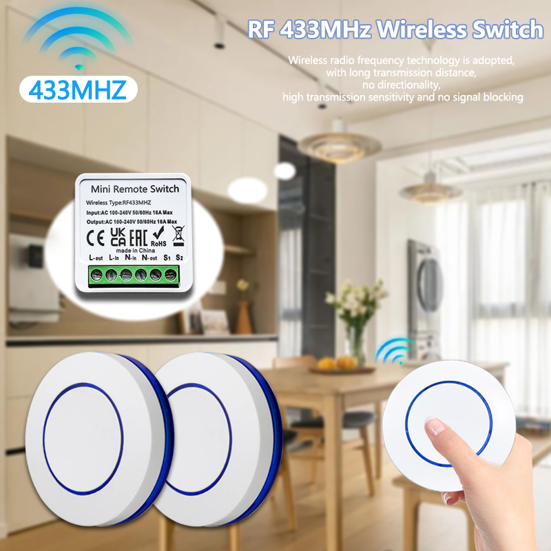 433HMz Kablosuz Işık Anahtarı  - Ir Remote Module incelemesi ve fiyatı