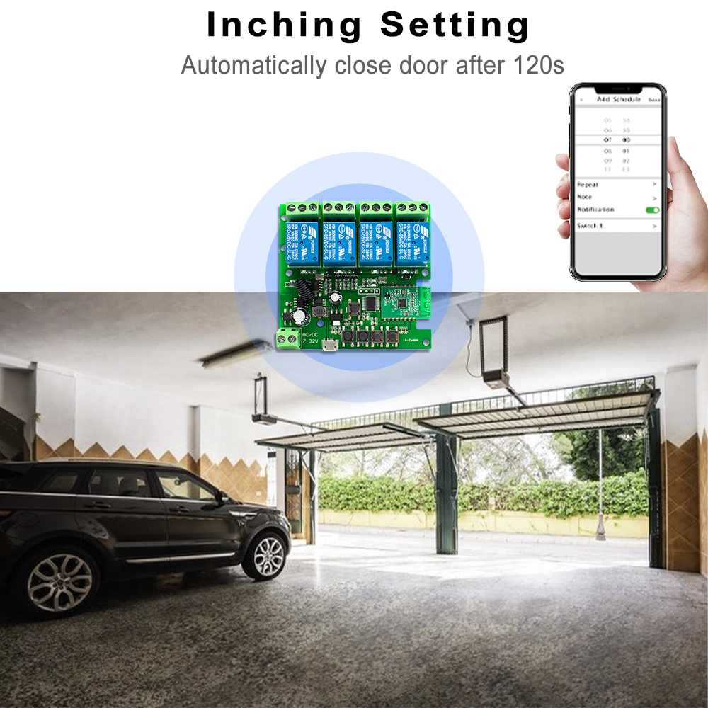 4CH akıllı anahtarı 4 kanal Wi - Relay Module 4 Channel incelemesi ve fiyatı