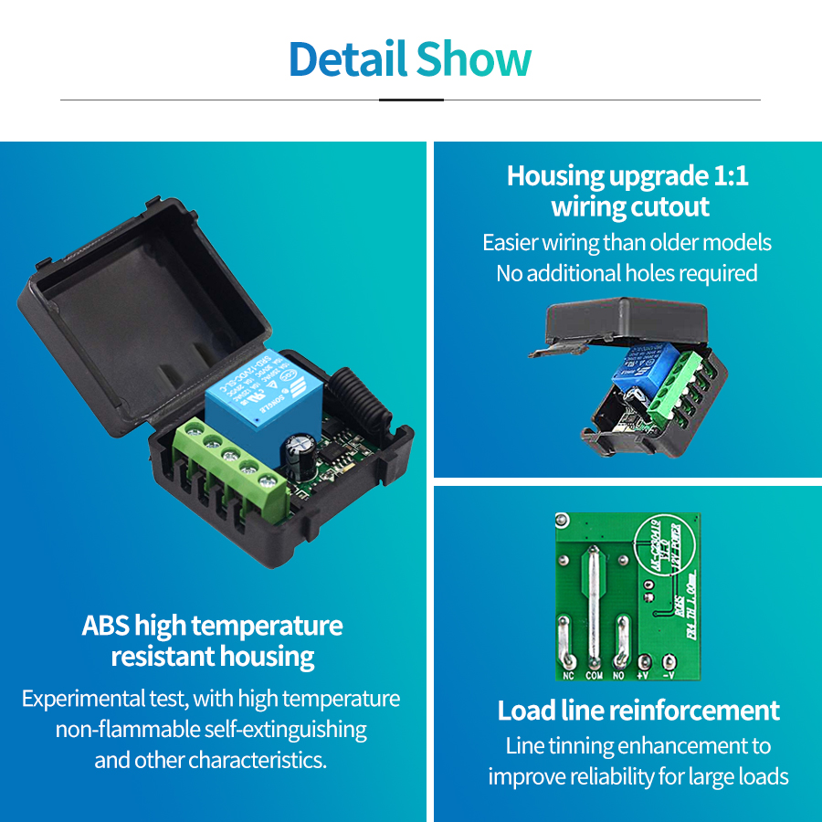 433MHz DIY kablosuz anahtarı D - Ir Remote Module incelemesi ve fiyatı