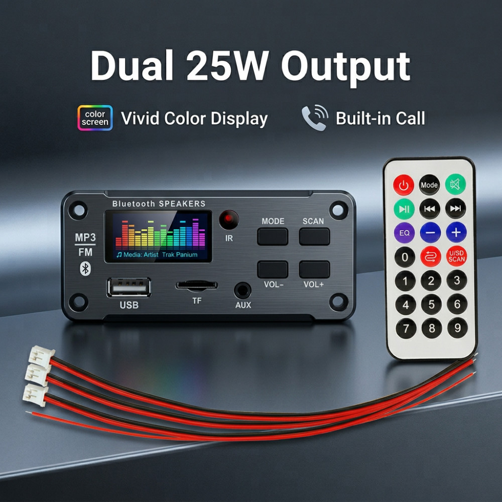 50W Amplifikatör Bluetooth MP3 - Joystick Module incelemesi ve fiyatı