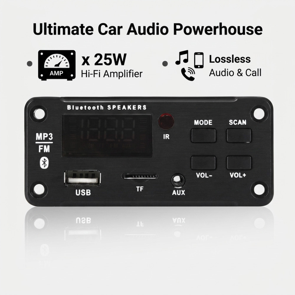 50W Amplifikatör Bluetooth MP3 - Joystick Module incelemesi ve fiyatı
