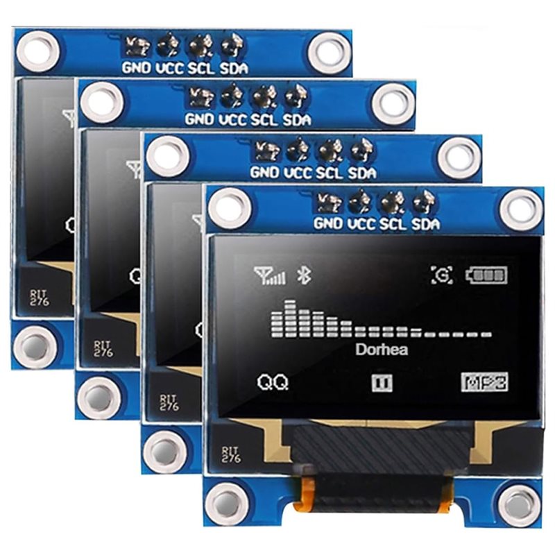 A37T-4 Adet 0.96 Inç OLED Ekra - Ssd1306 incelemesi ve fiyatı