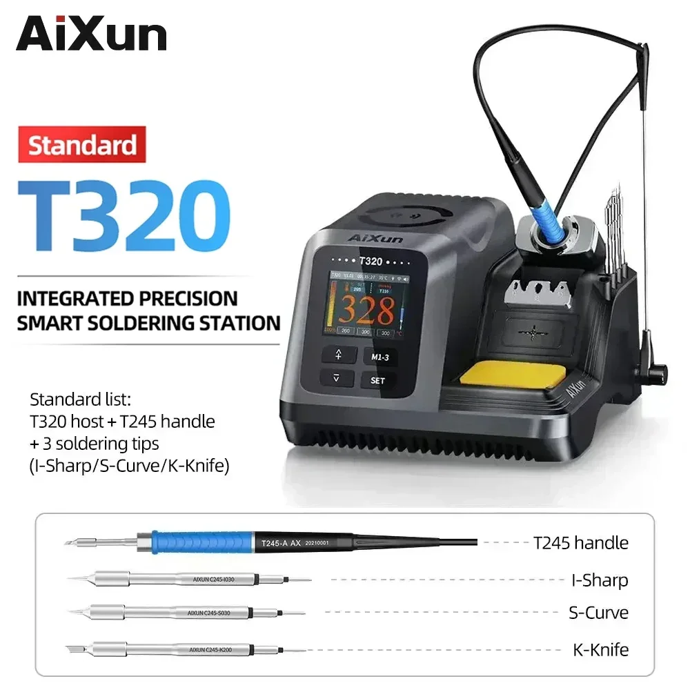 AiXun T320 Akıllı Lehimleme İs - Soldering Iron Temperature Probe incelemesi ve fiyatı