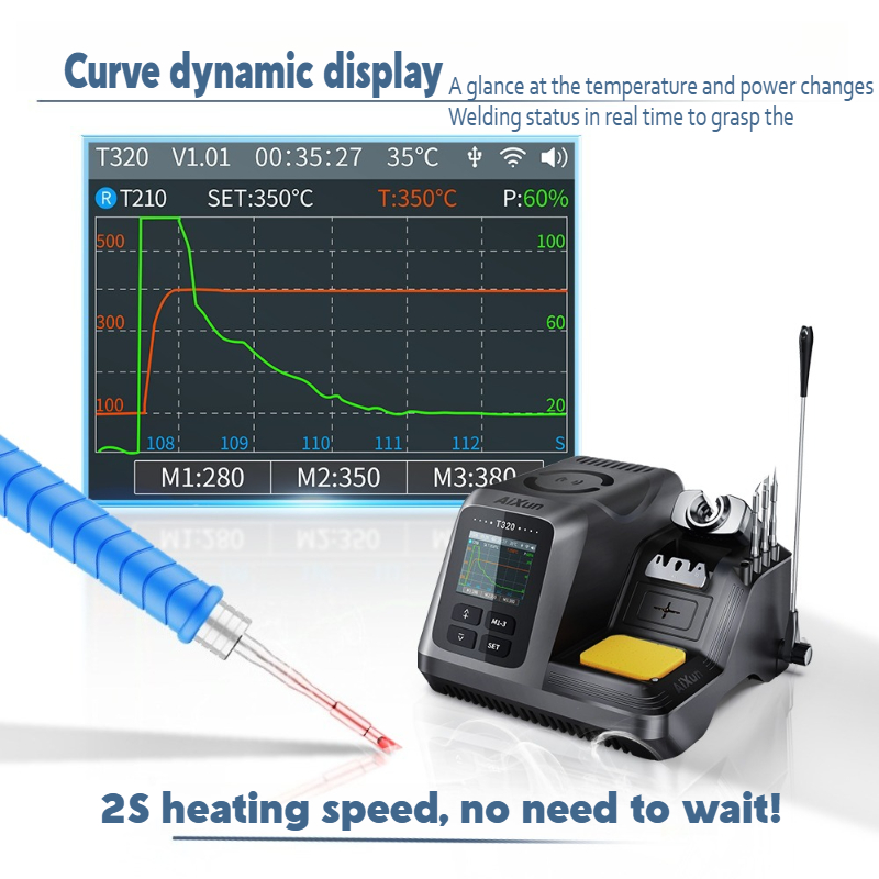 AiXun T320 Akıllı Lehimleme İs - Soldering Iron Temperature Probe incelemesi ve fiyatı